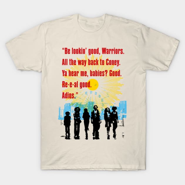 The Warriors Coney Island T-Shirt by HAPPY TRIP PRESS